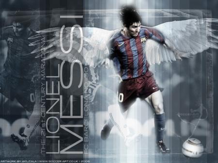 l'ange,le MESSI